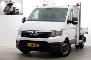 MAN TGE 2018 - 5.180 2.0 177pk E6 L2H1 Kipper Dubbel Lucht Trekhaak 3500kg 06-2018 na sprzedaż
