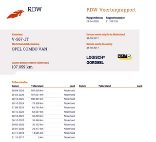 Opel Combo 2017 - 1.3 CDTi Euro 6 - Airco - Trekhaak - Stoelverwarming obrazek 6