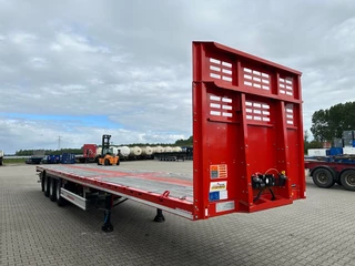 Kässbohrer N/A 2026 - new and unused Heavy-Duty flatbed / 690cm extendable / steering axle / lift axle / twistlocks / timberstakes / NL-trailer / APK: 04-2027 obrazek 50