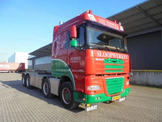 DAF XF 105 2008 - 410 FAD 8X4 STEEL SUSPENSION obrazek 2