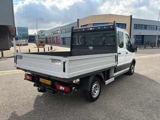 Ford Transit 2018 - 2.0TDCI Dubbelcabine 7 Pers Openlaadbak Airco Cruisecontrol Trekhaak afbeelding 3 miniatuur