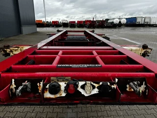 Krone N/A 2009 - 2-assig 20FT chassis, BPW + trommel, luchtvering, leeggewicht: 3.180kg image 10