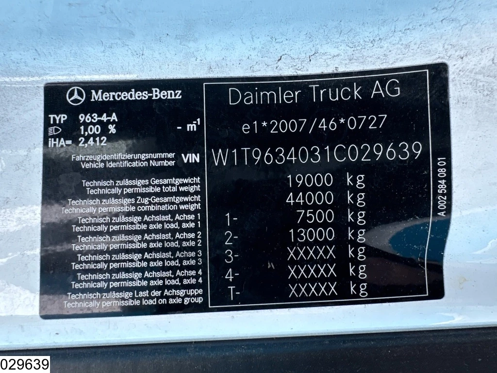 Mercedes-Benz Actros 2021 - 1845 EURO 6 Bild 7