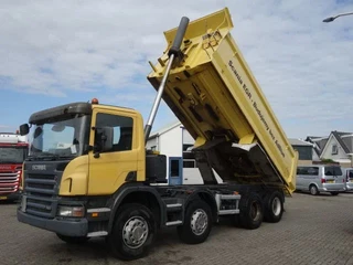 Scania P 2008 - P380 8X4 MET 20CUB STEEL KIPPER,MANUALGEARBOX afbeelding 2 miniatuur