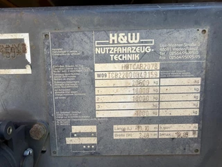 H&W HWTCAB 2078 2013 - HWTCAB 2078 2 As Wisselbare Wipkar i.c.m. BDF laadbak, 48-WK-LV obrazek 16
