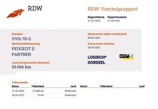 Peugeot e-Partner 2023 - 50 kWh Lang L2 - Apple Carplay - Snelladen - Camera - 1e Eigenaar obrazek 7