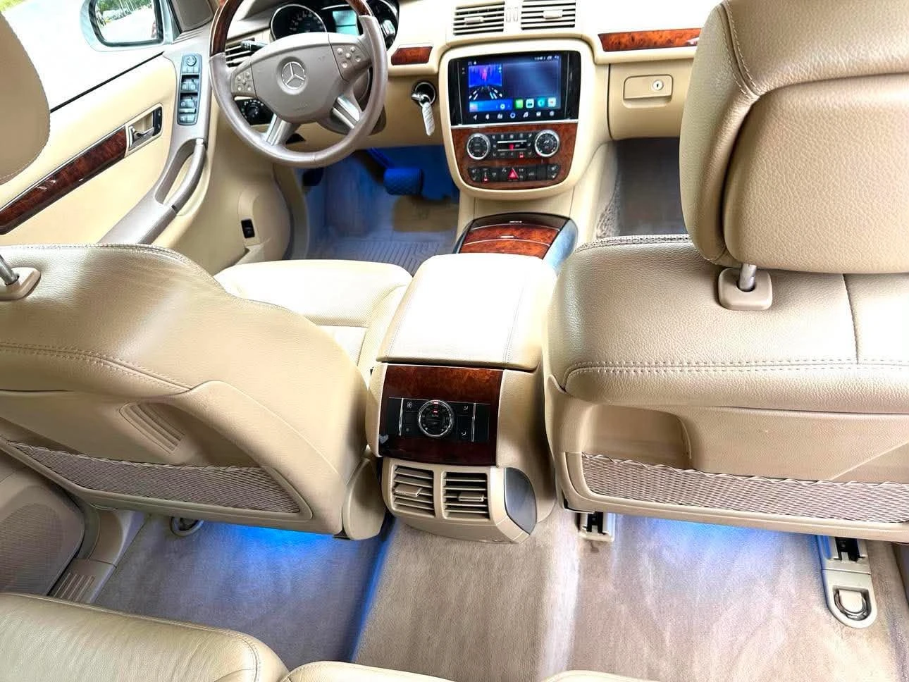 Mercedes-Benz R-Klasse 2007 - 500 Lang 4-Matic 6 PERSOONS YOUNGTIMER 5.5BENZ. 388 PK afbeelding 69
