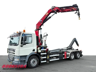 DAF CF 85.360 6x2 2010 - VDL Haakarm HMF 2200 K3 22 Ton Kraan 277.000km!!! Remote! afbeelding 2 miniatuur