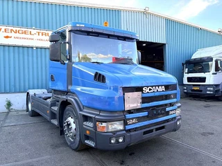 Scania T 1999 - T124-360 DAYCAB LONGNOSE / HAUBER / TORPEDO (12 GEARS MANUAL GEARBOX / ADR-VLG / HYDRAULIC KIT / P.T.O. / LONG WHEELBASE / ETC.) afbeelding 2 miniatuur