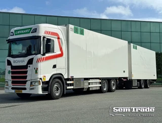 Scania S 2022 - S500 6X2 RETARDER 50 CC COMBI 2x TAILLIFT TOP CONDITION HOLLAND TRUCK изображение 1