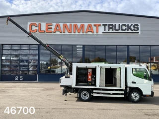 FUSO Canter 2017 - 7C15 Euro 6 ROM hogedruk + Hiab 1,8 Tonmeter laadkraan for sale