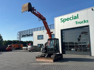 Hitachi N/A 2015 - ZX85US-5A / Lehnhoff snelwissel met zwenkmotor / 3279h !! / Graafmachine / Excavator / Bagger image 6