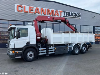 Scania P 2018 - 340 Euro 6 CNG HMF 25 Tonmeter laadkraan imagen 2
