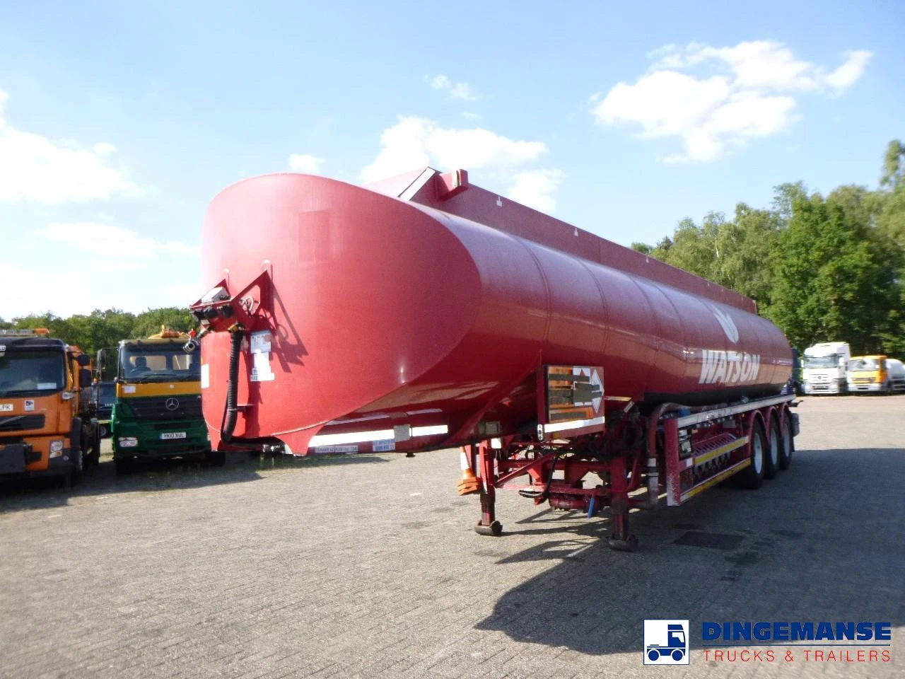 Lakeland Fuel tank alu 42.8 m3 / 6 comp + pump 2013 imagen 1
