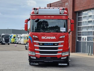 Scania R 2019 - R500 NGS 8x4*4 - JOAB Hooklift - Retarder - Full air - Leather interior afbeelding 3 miniatuur