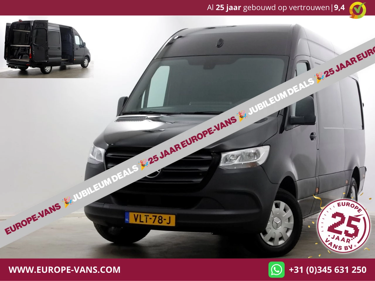 Mercedes-Benz Sprinter 2020 - 314 CDI 143pk RWD L2H2 Navi/Camera/Trekhaak 3500kg 02-2020 immagine 1