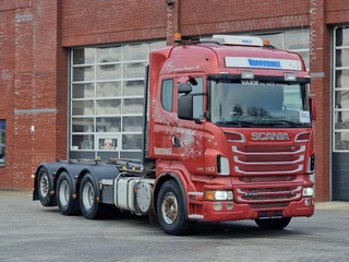 Scania R R730 V8 Highline - 8x4*4 - JOAB Hooklift - Steering axle - Full air - Night clima
