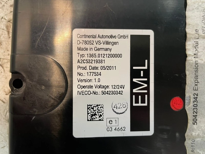 Iveco - 504230342 EM-L CONTROL UNIT immagine 2
