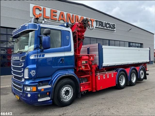 Scania R 2013 - 560 V8 8x4 Retarder Hiab 24 Tonmeter laadkraan te koop