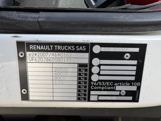 Renault D 2025 - MET MAAR KM 17.214 320HP - CHASSIS + DHOLLANDIA 1.500 KG bild 18