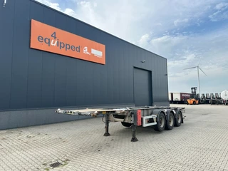 Van Hool 2006 - 20FT/30FT ADR CHASSIS / galvanized / BPW DRUM / liftaxle / NL-chassis afbeelding 1 miniatuur