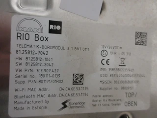 MAN - 81.25812-7042 RIOBOX TELEMATIK 81.25812-7042 18.500 EURO 6 afbeelding 3 miniatuur