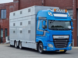DAF XF 510 2018 - 6x2 SuperSpaceCab - Livestock Cuppers 3 deck - Ventilation - Lifting roof - Loadlift - Retarder te koop