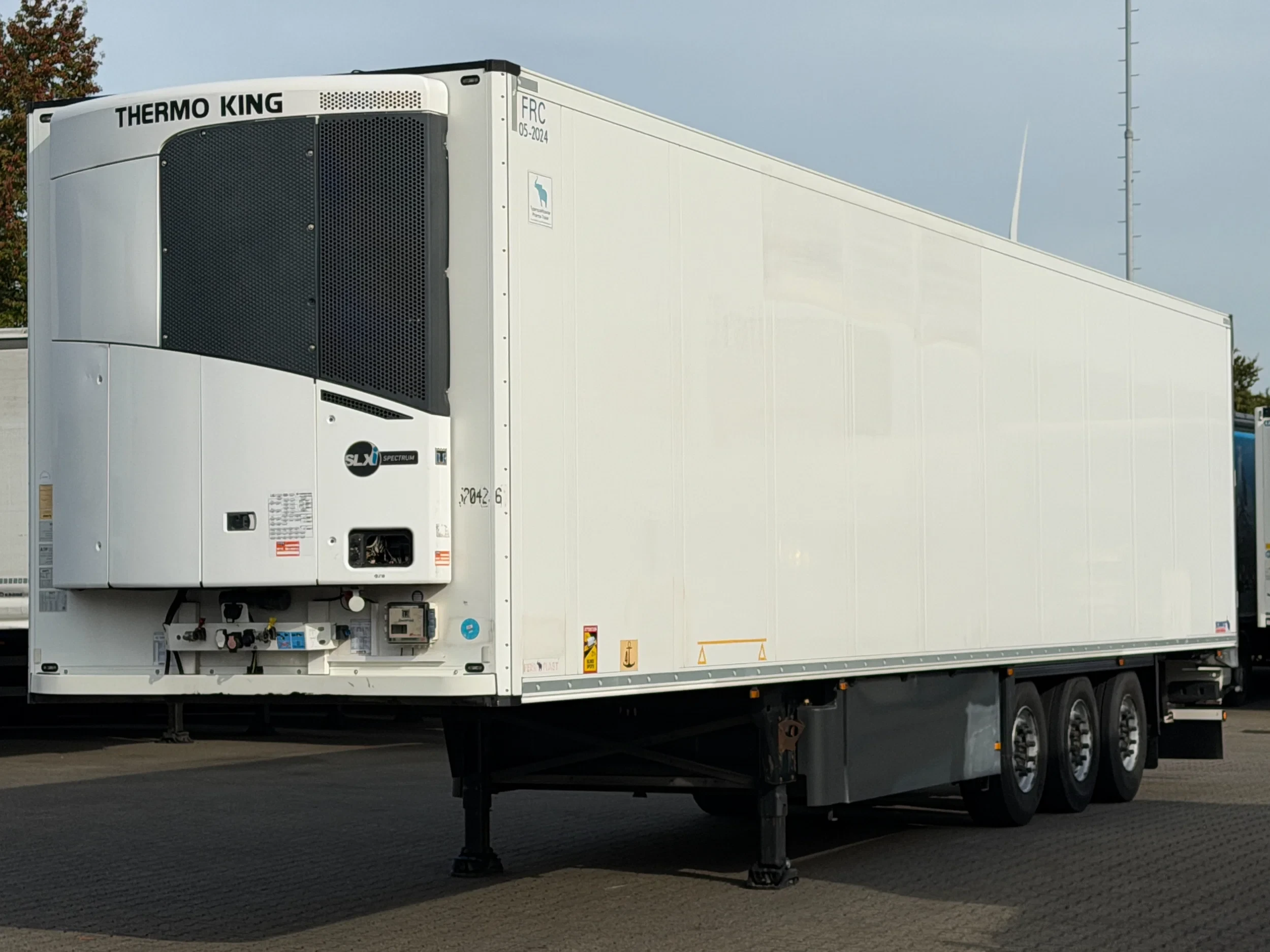 Schmitz Cargobull 2018 - Thermo King SLXi Spectrum *DEFECT* Double Stock Rotos-Disc afbeelding 1