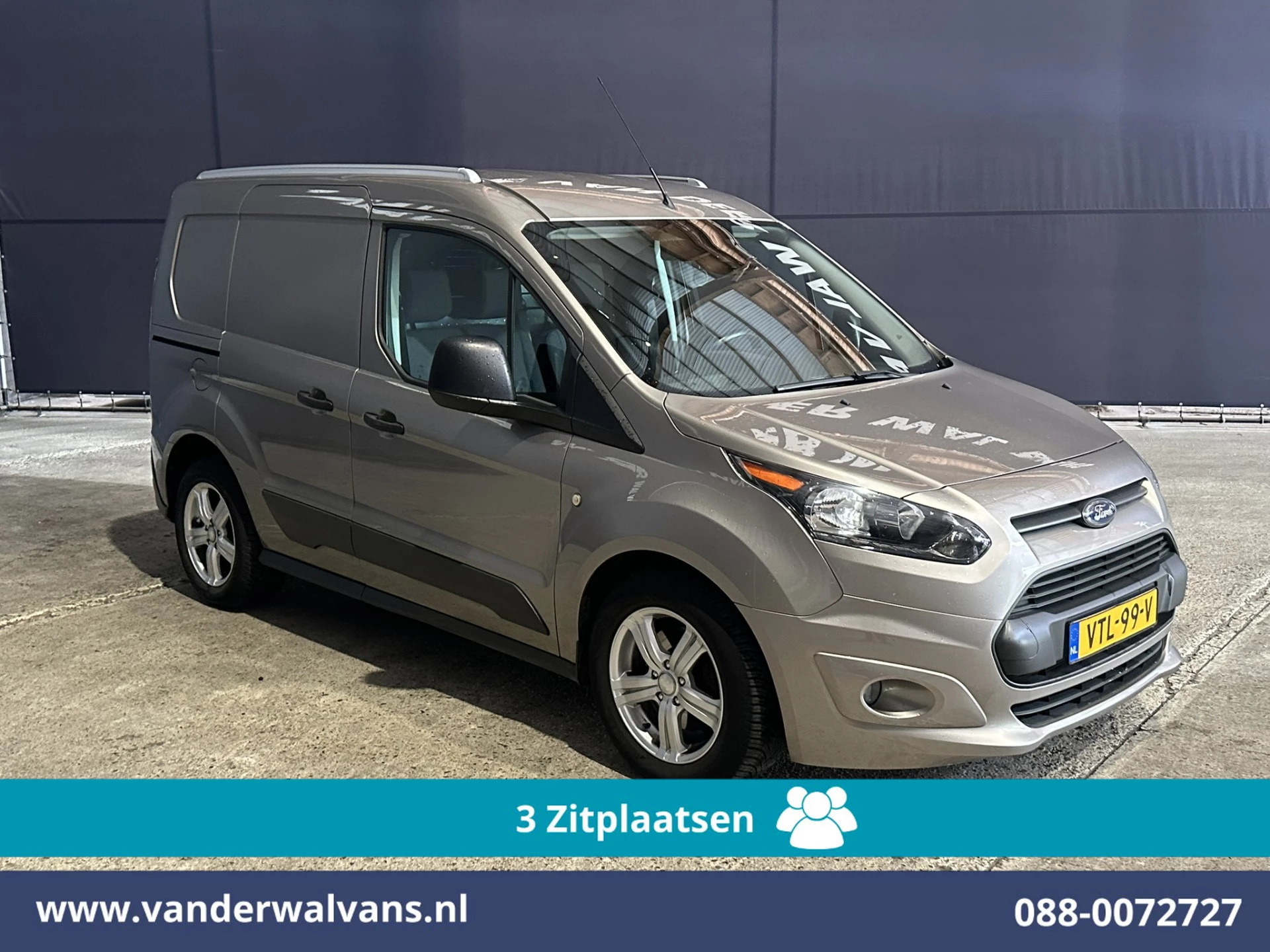 Ford Transit Connect 2016 - 1.5 TDCI L1H1 Euro6 Airco | 3-Zits | 2x Zijdeur | Trekhaak | LM Velgen | Verwarmde Voorruit obrázek 6