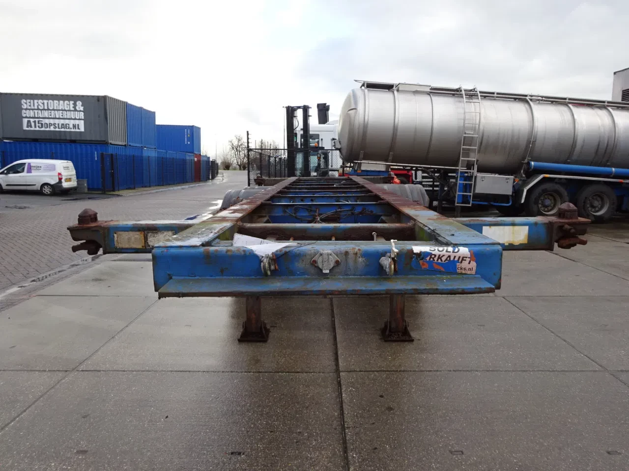 Groenewegen 1984 - 20 FT Chassis / Steel Suspension / Double Tyres obrázek 2