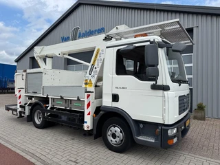 MAN TGL 2007 - 8.180 Bison-Palfinger TKA 16 Hoogwerker, Hubarbeitsbuhne, platform te koop