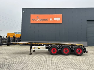 Burg N/A 2012 - 20FT ADR (EX/II, EX/III, FL, AT) Chassis, Leergewicht : 3.690kg, SAF INTRADISC, 2x Liftachse, NL-Chassis obrazek 2