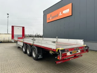 Pacton Oplegger 2020 - platte met twist locks voor 1x40FT / 2x20FT /1x20FT centraal / 1x30FT / alu zijborden / NL trailer / APK 12-2026 bild 32