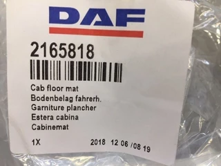 DAF N/A 2018 - 2165818 CABINEMAT XF106 (NIEUW) image 2