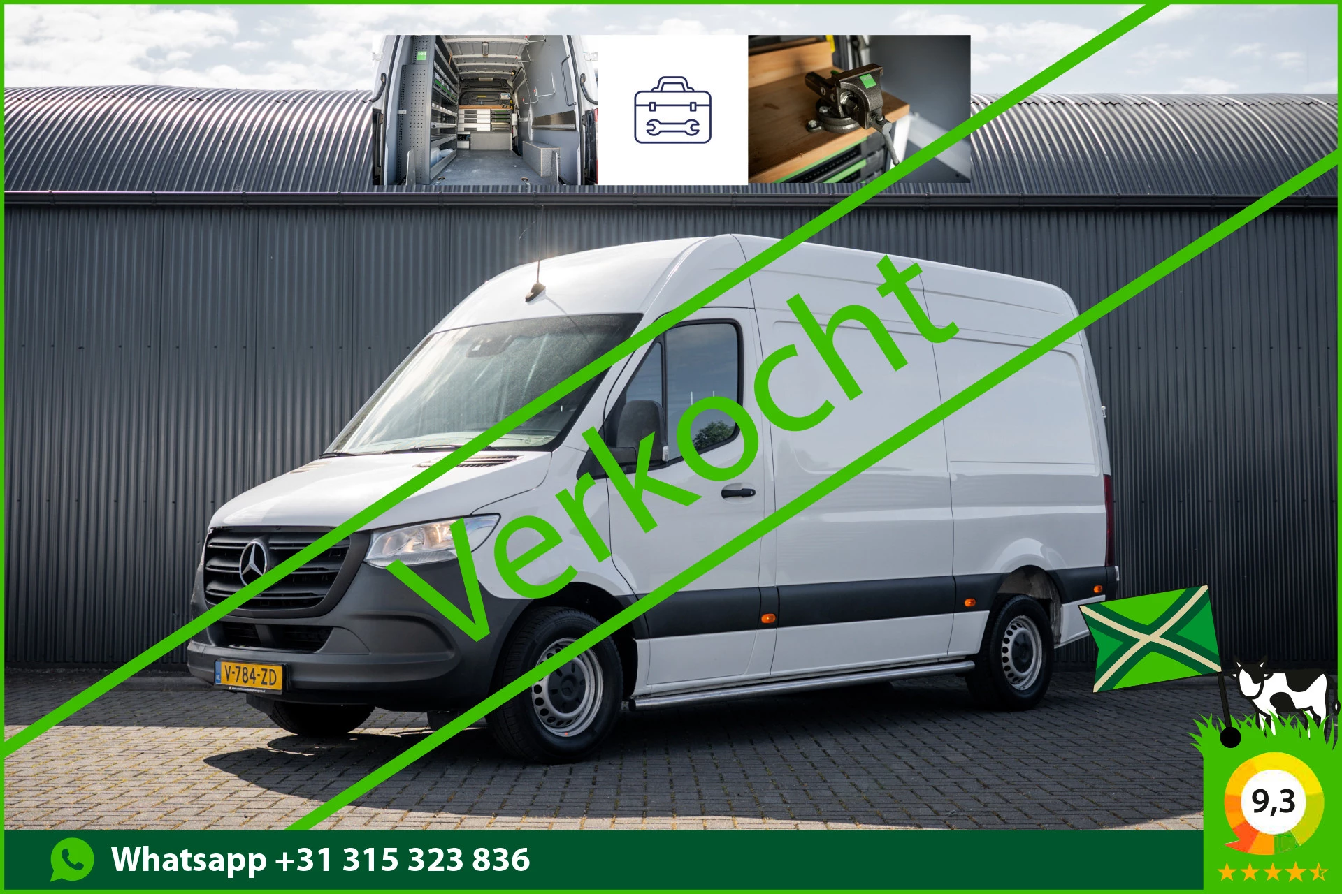 Mercedes-Benz Sprinter 2019 - 311 CDI L2H2 | Volledig Ingericht | Mbux | Camera | Climatronic imagen 1