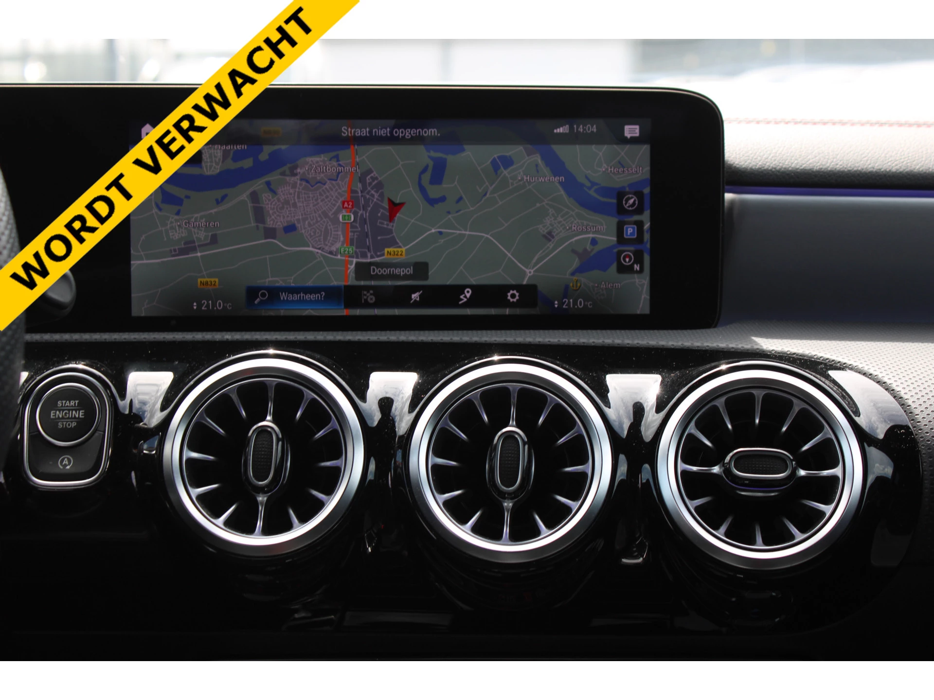 Mercedes-Benz CLA 2022 - 180 AUT7 AMG Line NIGHT PAKKET PANORAMADAK SFEER KEY-LESS GO afbeelding 5