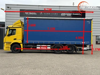 Mercedes-Benz Actros 2022 - 2543 6x2 afbeelding 2 miniatuur