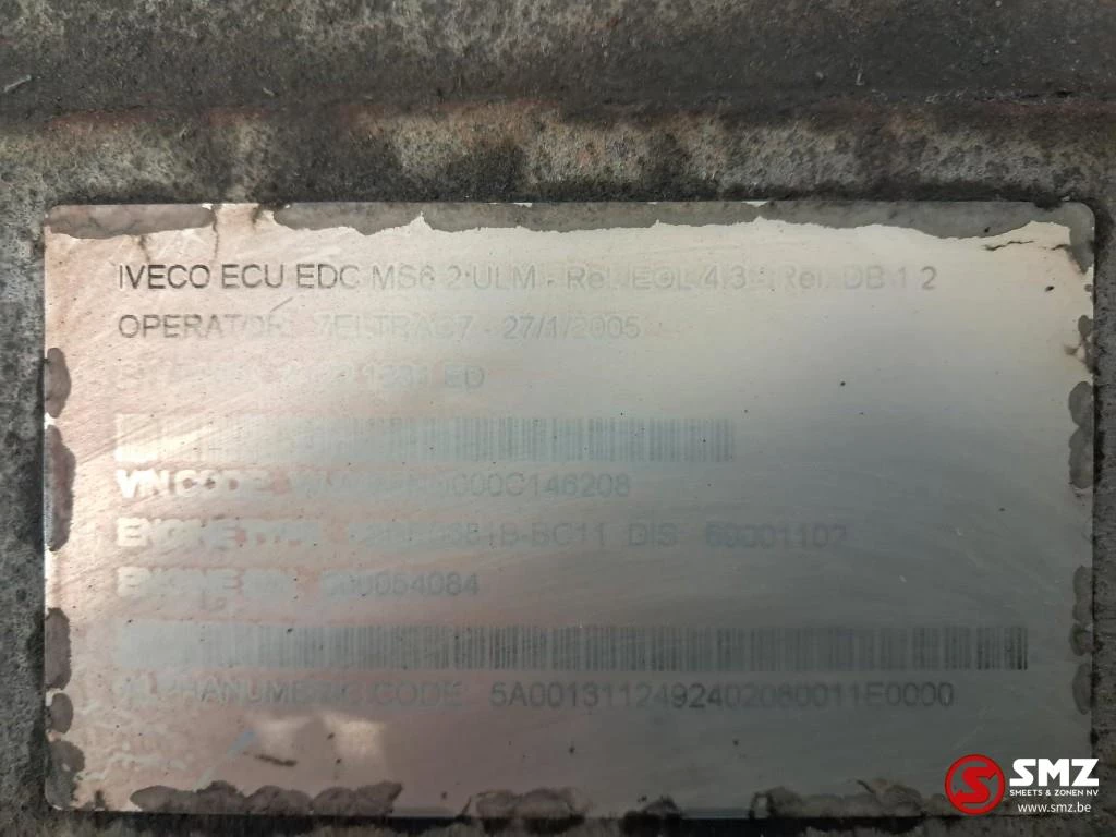 Iveco 2005 - Occ ECU motorbesturingseenheid F3AE0681A Cursor 8 obrázek 4