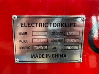 Easy Lift CPD15 2022 - N/A afbeelding 15