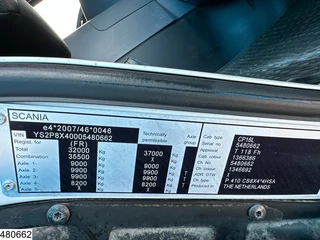 Scania P 2017 - 410 8x4, EURO 6, HIAB, Remote, Steeringaxle obrazek 19
