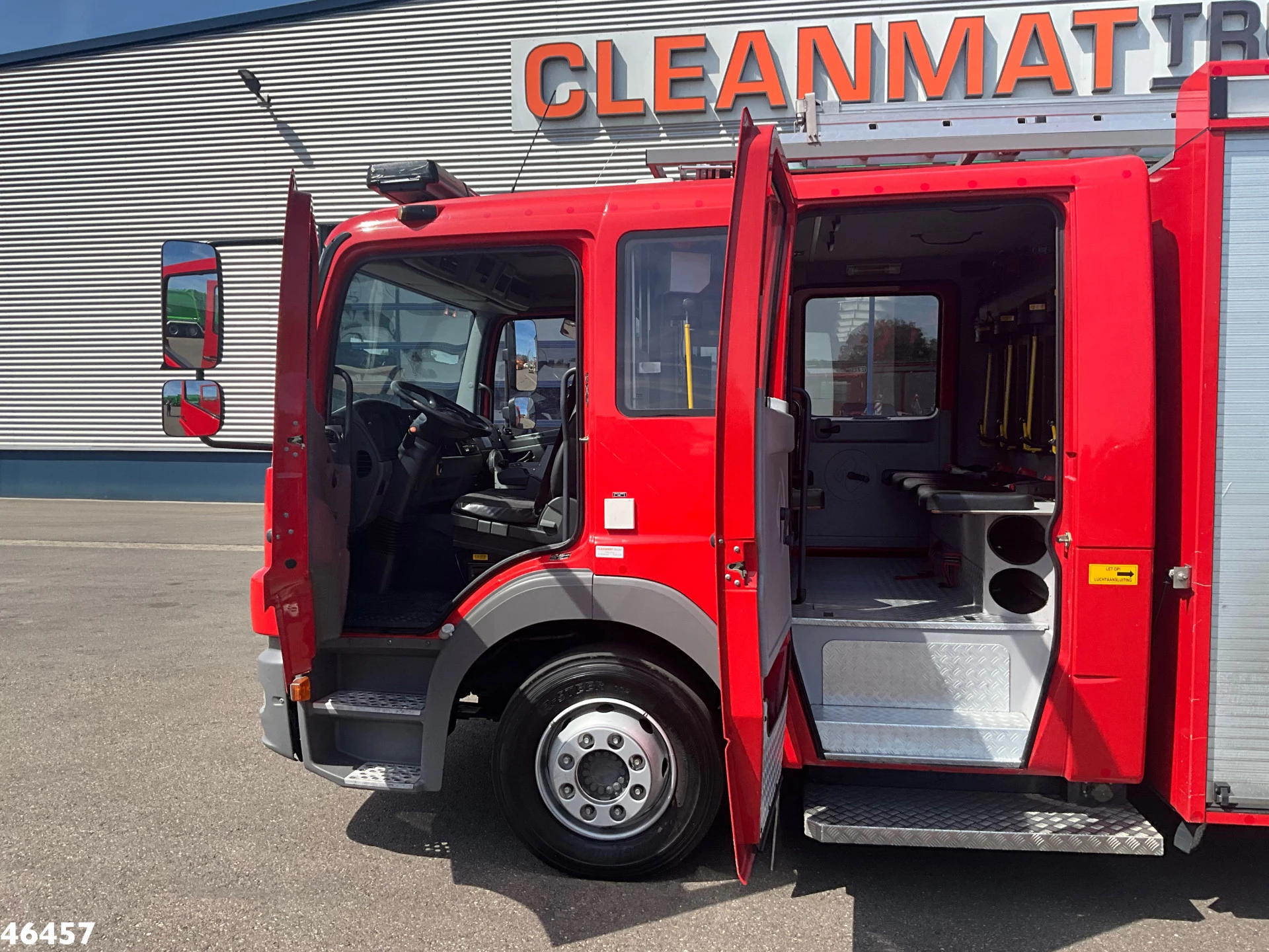 Mercedes-Benz Atego 2007 - 1425 ZIEGLER Brandweer / materiaalwagen Just 41.694 km! afbeelding 21