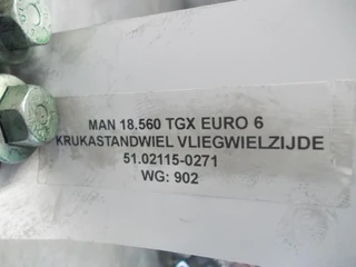 MAN TGX - 18.560 51.02115-0271 KRUKASTANDWIEL VLIEGWIELZIJDE EURO 6 afbeelding 2 miniatuur