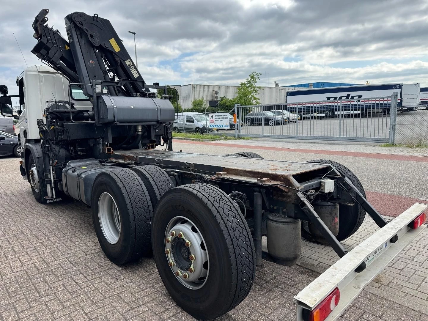 Scania P 2015 - P360 6x2, HIAB 188 E-3, Chassis / Fahrgestell imagem 23