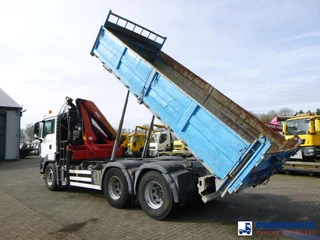 MAN TGS 2009 - 26.400 6X4 tipper + Palfinger PK15002 obrázek 3 náhled