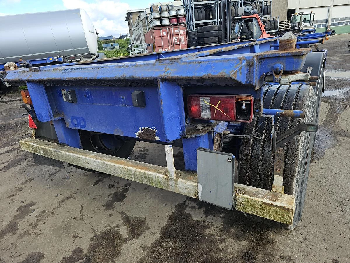MKF METALLBAU CS 20 | 20 FOOT CONTAINER CHASSIS | BPW DRUM | STEEL SUSPENSION| GOOD QUALITY. 2007 imagen 23