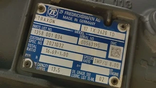 DAF - Gearbox & Clutch Parts Versnellingsbak 12TX2620TD DAF imagem 3 miniatura