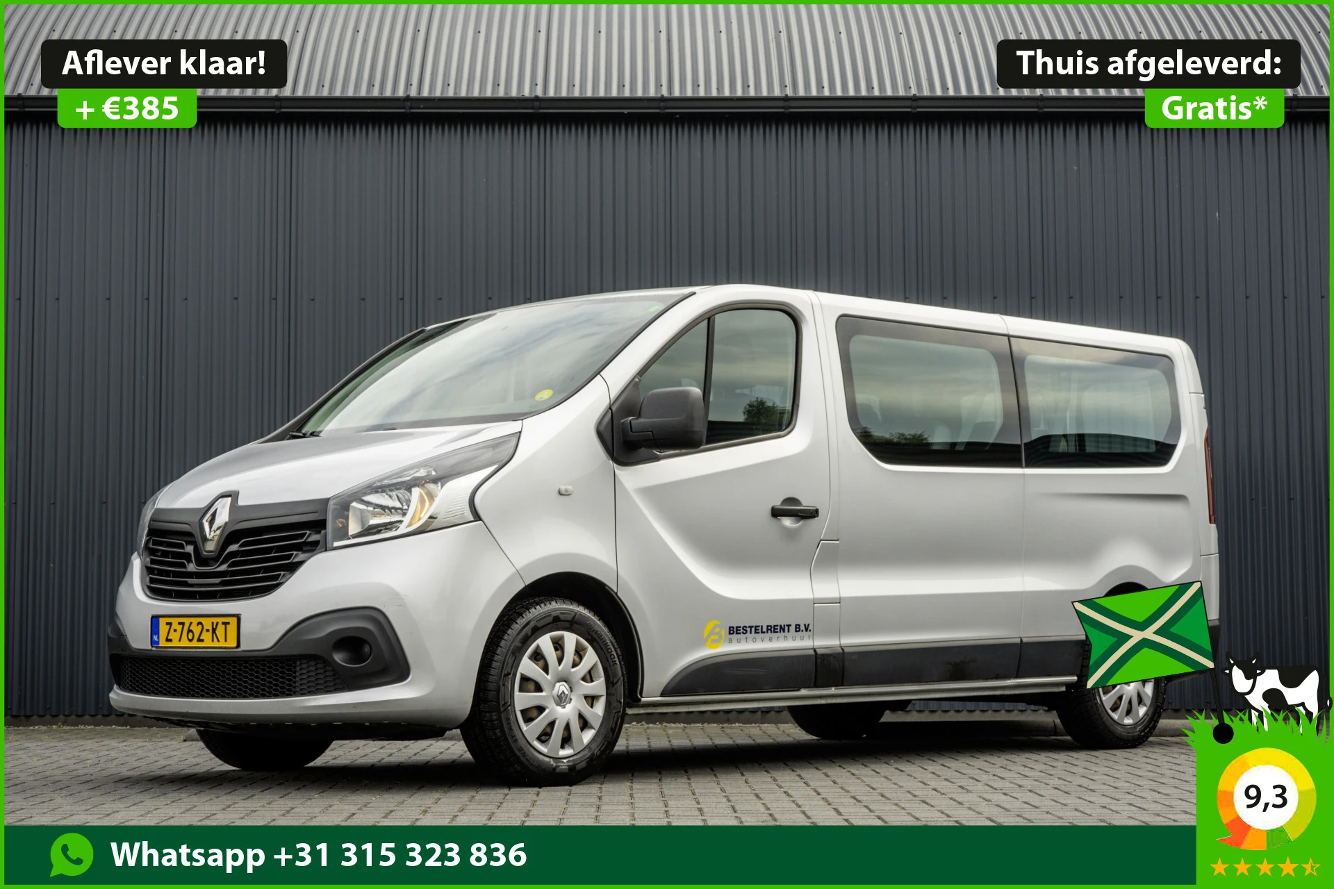 Renault Trafic 2018 - Passenger 1.6dCi 9-Pers L2H1 | Incl. BPM, BTW vrij | R-Link | Navi | Airco | Cruise | PDC | MF Stuur | Start / Stop image 1