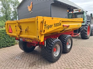Jako TIGER 100SK 2017 - Tiger 100 SK kipper/bakkenwagen met deuren Hydro geremd te koop