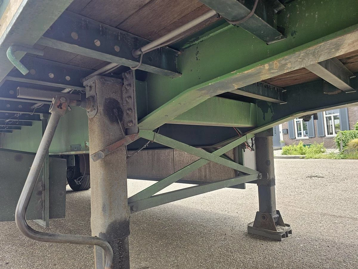 DRACO TXS 339. HEAVY DUTY FLATBED- CONTAINER LOCKS- BPW DRUM . 1999 image 7