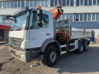 Mercedes-Benz Axor 2633 2008 - 6X4 FULL STEEL TEREX 145.2 + WAF KIPPER image 7